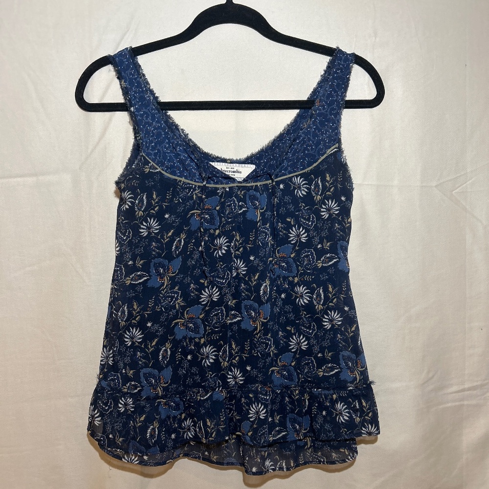 Abercrombie Floral Tank Top